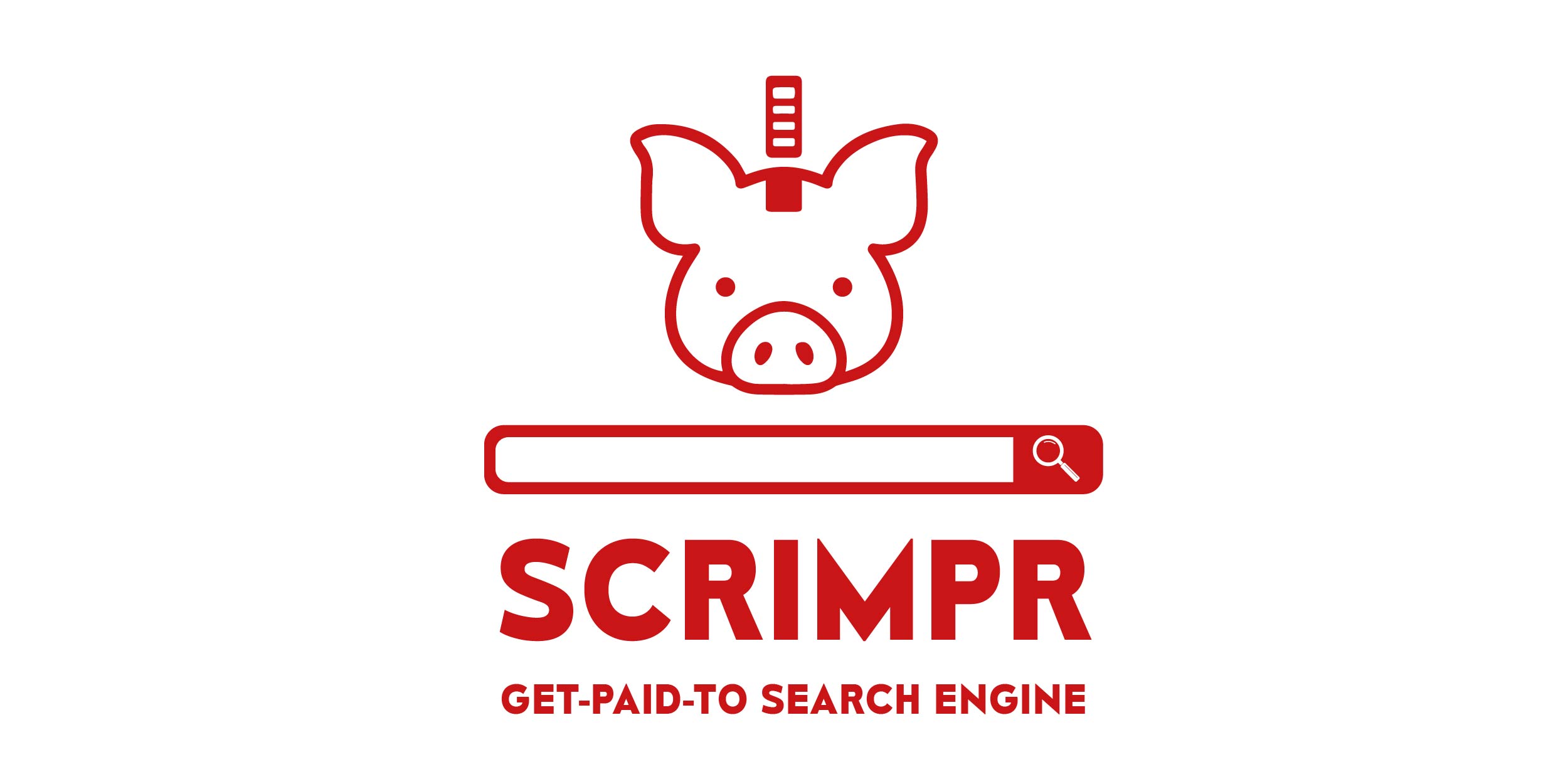 Scrimpr get paid to search engine logo