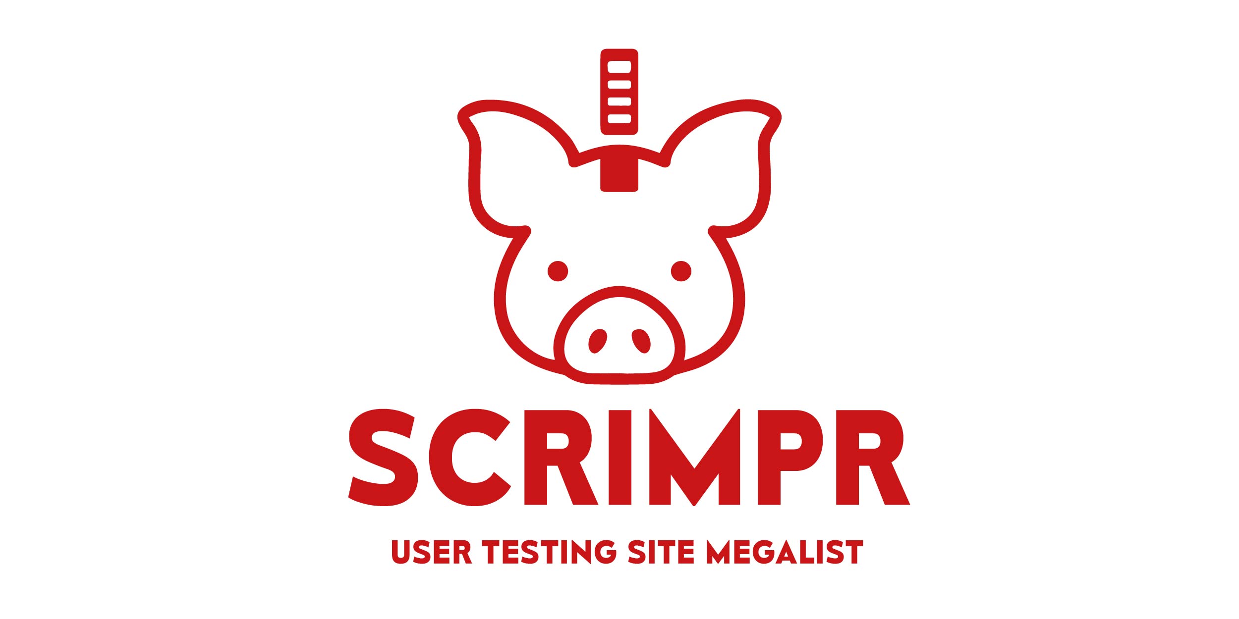 Scrimpr User Testing Site Megalist Logo