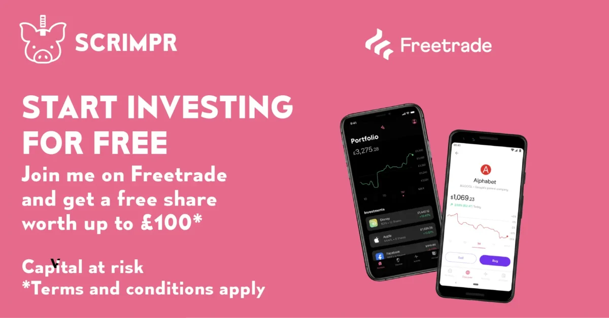 Freetrade UK free money refer a friend offer (free share)