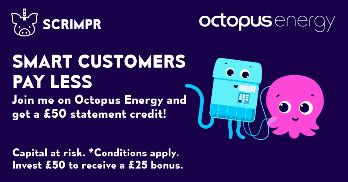 Octopus Energy £50 Free Money Refer a Friend Offer