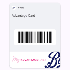 Boots Advantage Card Barcode Picture