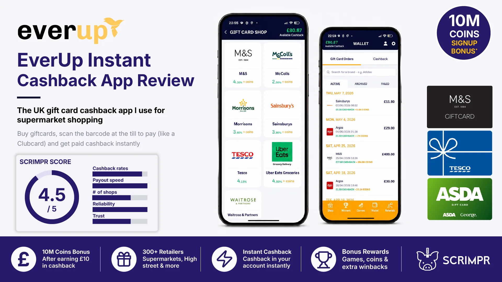 EverUp Cashback Review featured image